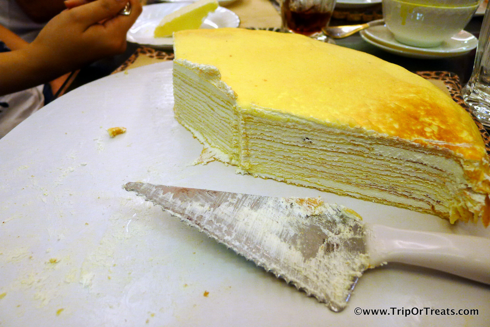 Trip or Treats Mara's Mille Feuille Crepe Cake