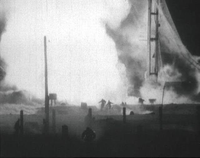 Пожар на «левом» стартовом столе 41-й площадки полигона Тюра-Там 24 октября 1960 года