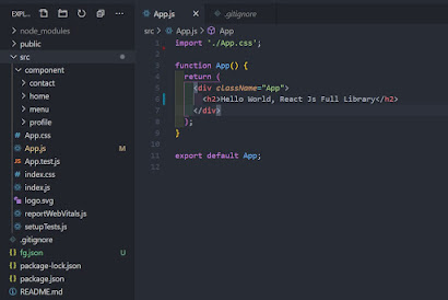 Tutorial Belajar Reactjs #7: Berpindah Halaman pada React js dengan ...