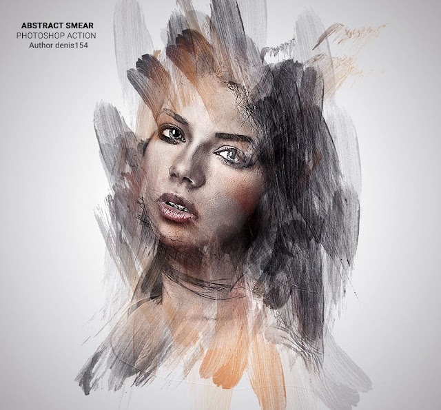 Abstract Smear Photoshop Action 27607459 5 Abstract Smear Photoshop Action 27607459