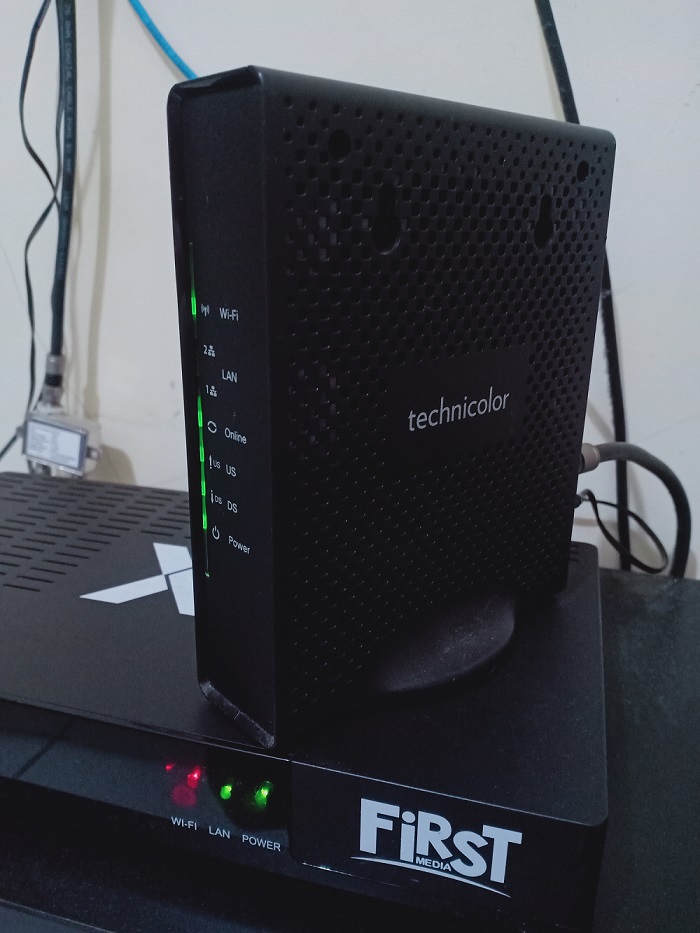 Wireless modem first media Clearance