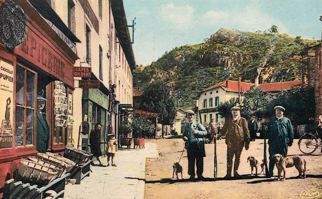 carte postale Chasseurs, Chamalière sur Loire , Haute Loire