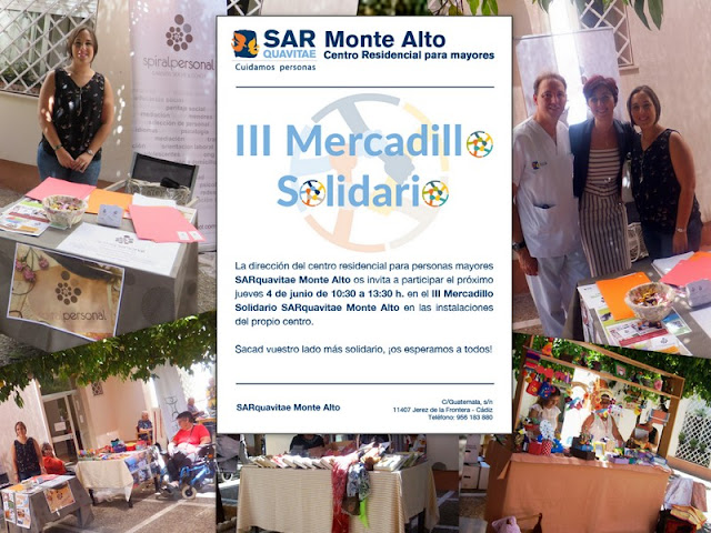 Spiral Personal en el III Mercadillo Solidario de Sarquavitae