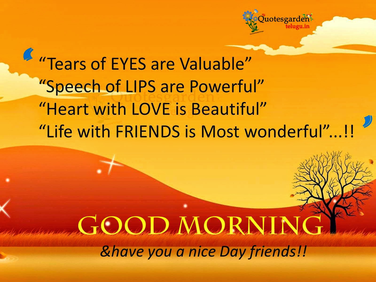 Inspirational Good Morning Quotes For Friends