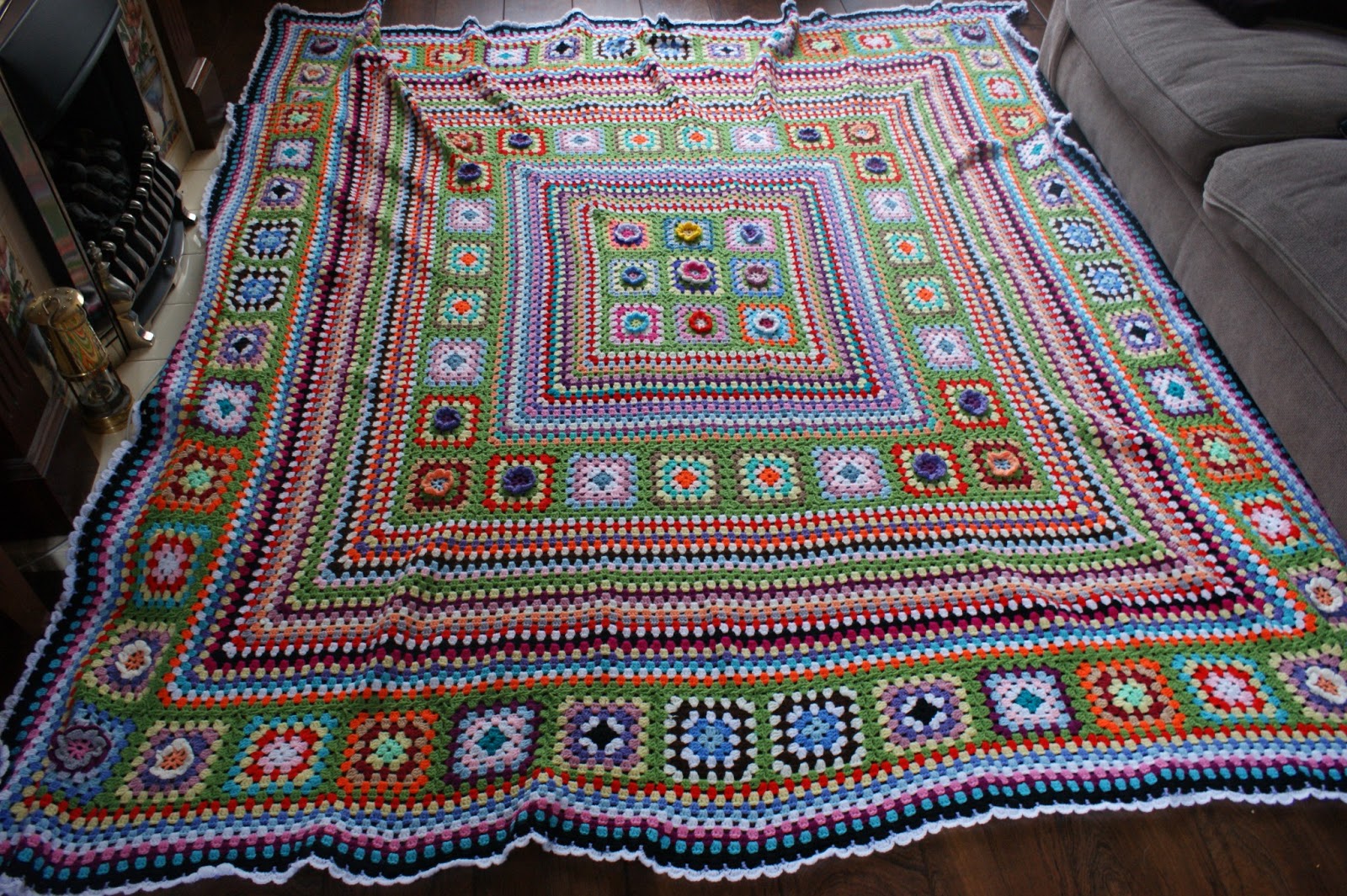 Helen's Colourful Crochet Blankets Latest King Size Crochet Blanket