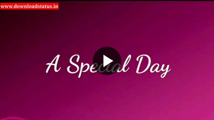 Happy Birthday Animation Video Free Download || Happy Birthday Wishes  Status Video Dowload