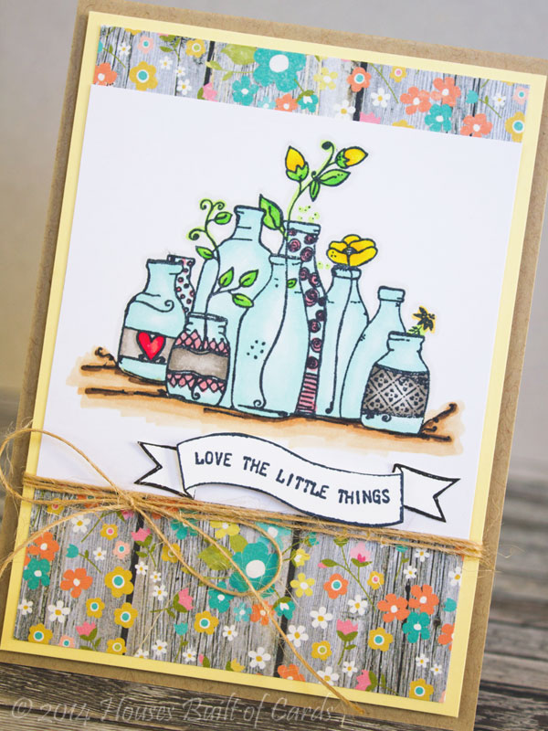 Houses Built of Cards Love the Little Things