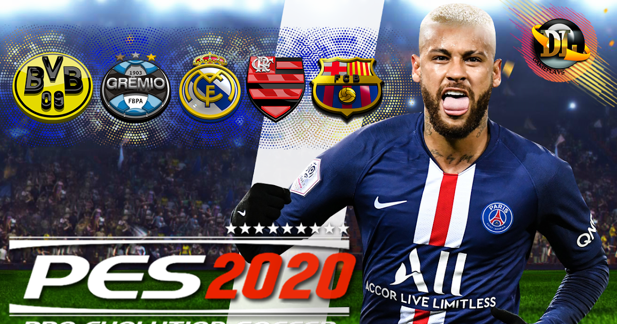 BAIXAR PES 2020 MOD PES 12 ANDROID APK LITE APENAS 100 MB ATUALIZADO