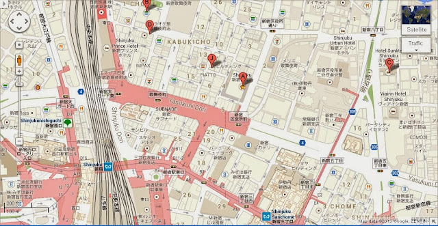 Robot Restaurant Shinjuku Tokyo Location Map,Location Map of Robot Restaurant Shinjuku Tokyo,Robot Restaurants & Cafés Shinjuku accommodation destinations attractions hotels map photos pictures reviews,robot restaurant and lounge waiters menu games