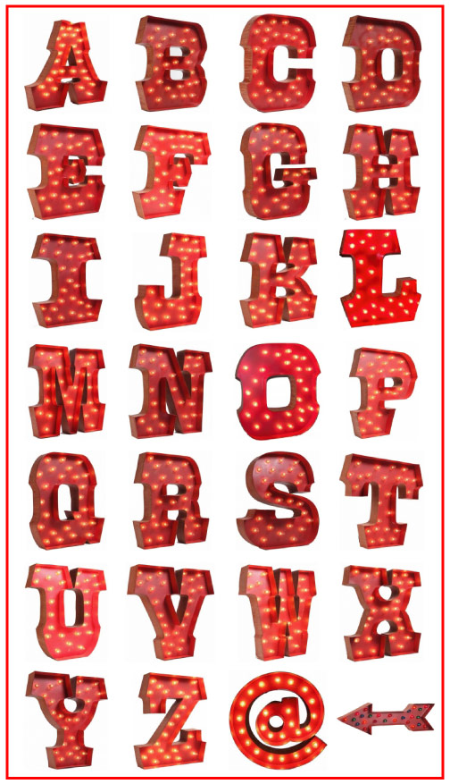 The Paris Market & Brocante: Carousel Letters!!