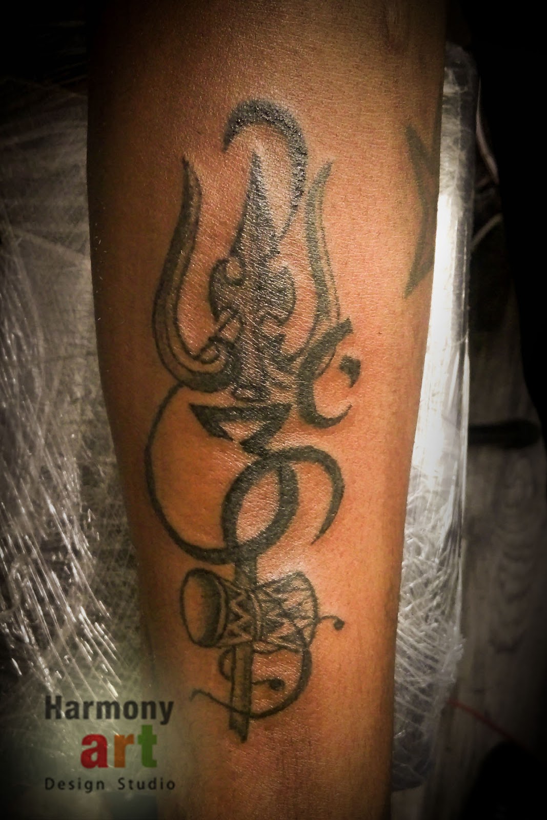 Om Namah Shivay the trident My tattoo | nassgoot13 | Flickr