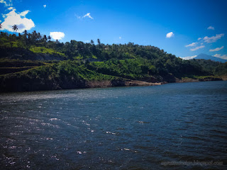 Fresh Lake Water Of Titab Ularan Dam Which Hold Saba River Water On A Sunny Day In The Dry Season North Bali Indonesia