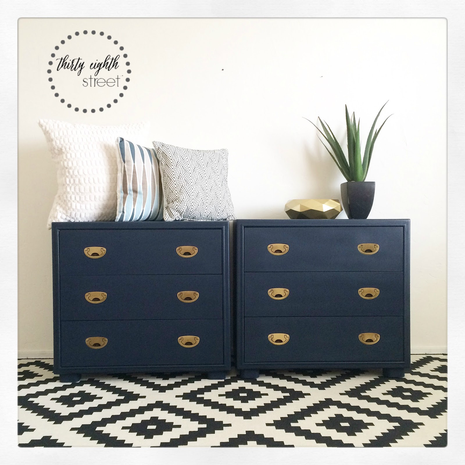 How To Update Nightstands A Stunning Makeover Thirty Eighth Street
