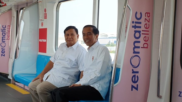 Alasan Jokowi-Prabowo Pilih Bertemu di MRT