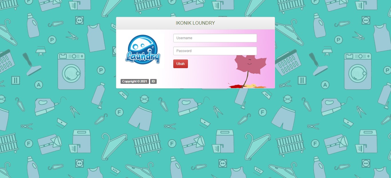 Aplikasi Laundry Berbasis  dengan PHP dan MYSQL