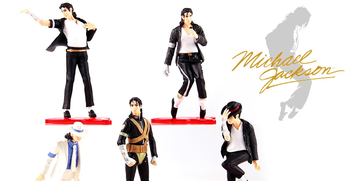 Jucarii Figurine Cu Legendarul Michael Jackson Set 5 Figurine Monkeytoys