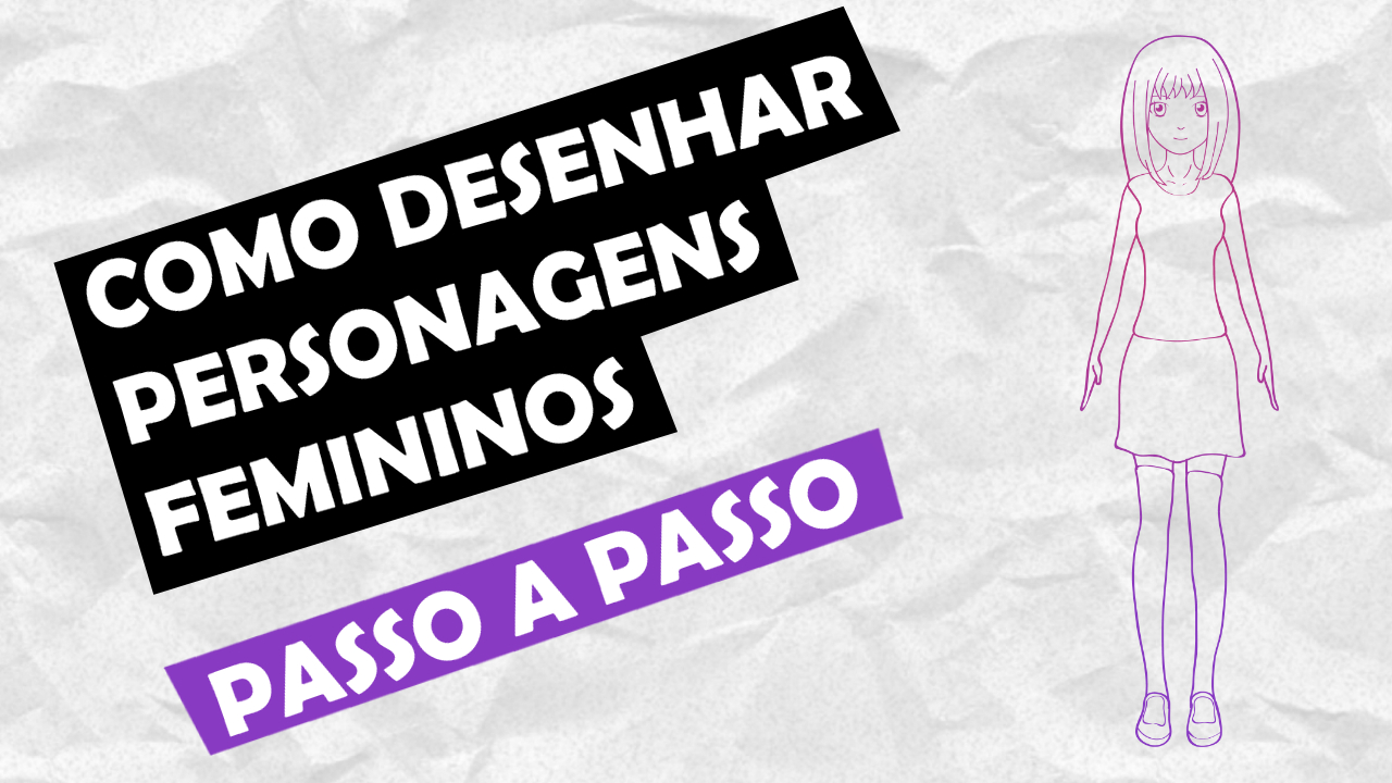 Como Desenhar Anime Feminino Passo a Passo - Comece Agora!