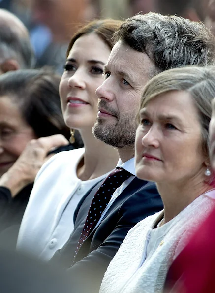 Crown Prince Frederik and Crown Princess Mary attend a gala concert celebrating the 40th anniversary of the Sydney Opera House