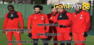 Prediksi Liverpool vs Manchester United 19 Januari 2020 Pukul 23.30 WIB
