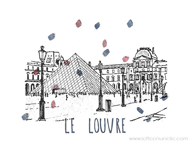 Compréhension orale, français, histoire du Louvre, vidéo et affiche à télécharger, Louvre, FLE