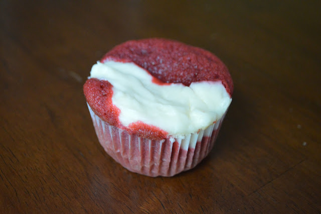 Red Velvet Surprise Cupcakes