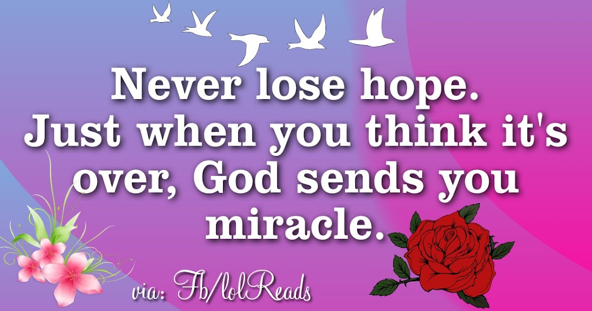Truth Follower: God sends you miracle
