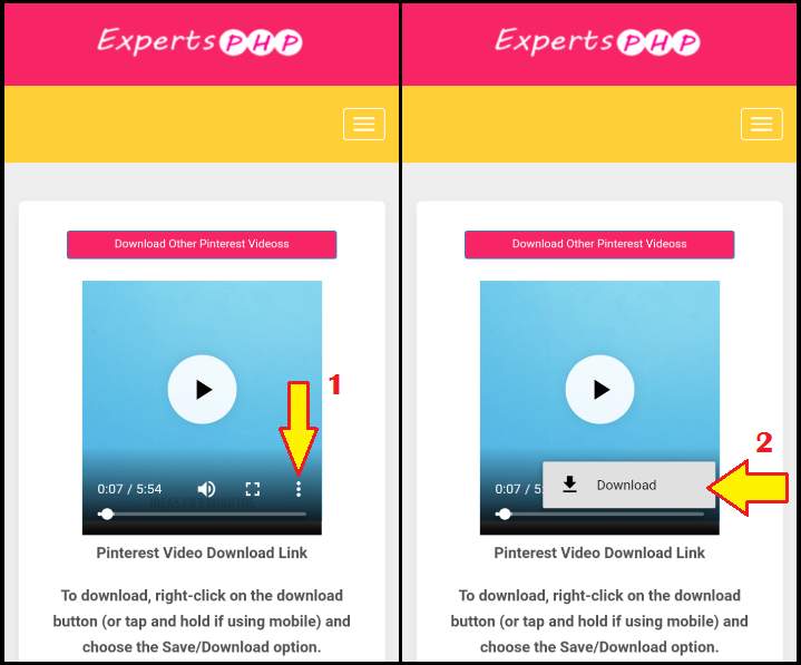 3 Cara Download Video Pinterest Tanpa Aplikasi di Android & iOS - Klik  Refresh