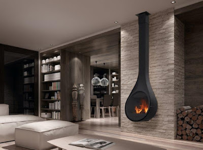 Casas modulares y prefabricadas de diseño: Chimeneas de diseño para