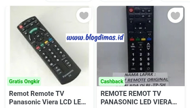 Kode Remot TV Panasonic