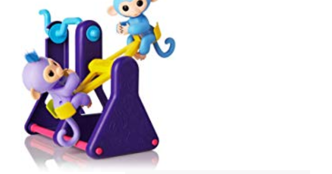 fingerlings playset with 2 monkeys