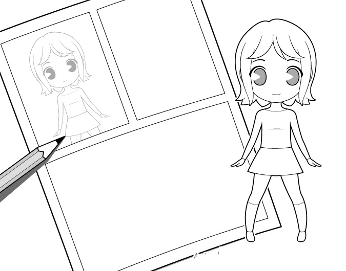 9 Langkah Membuat Manga Atau Buku Komik Milikmu Sendiri Anidraw