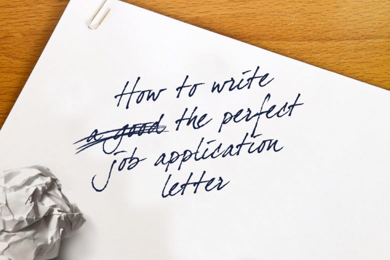 how to write a job application letter in cameroon