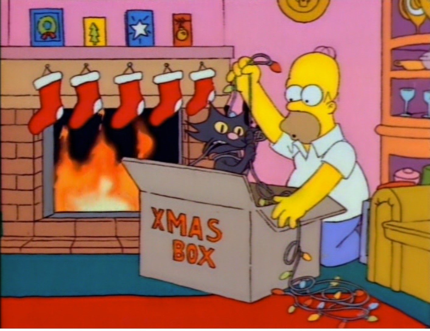 Holiday Film Reviews The Simpsons "The Simpsons Christmas Special