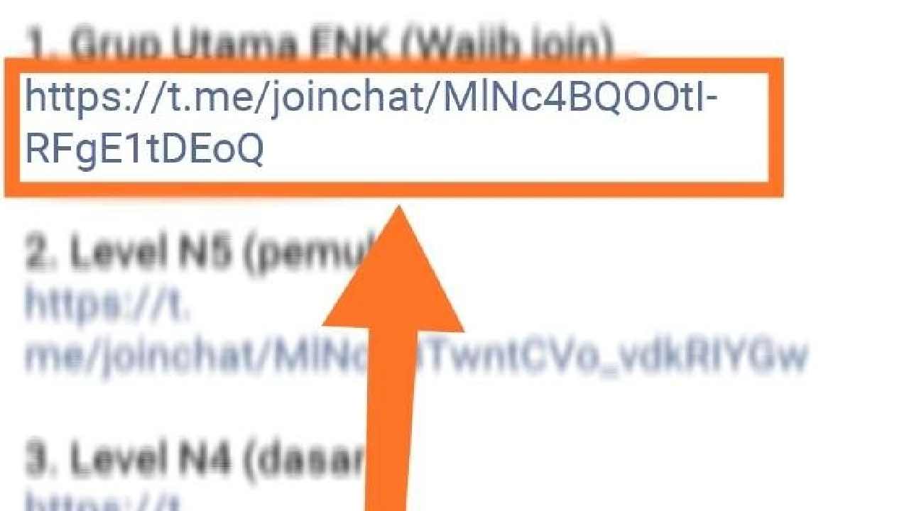 cara masuk grup telegram melalui link