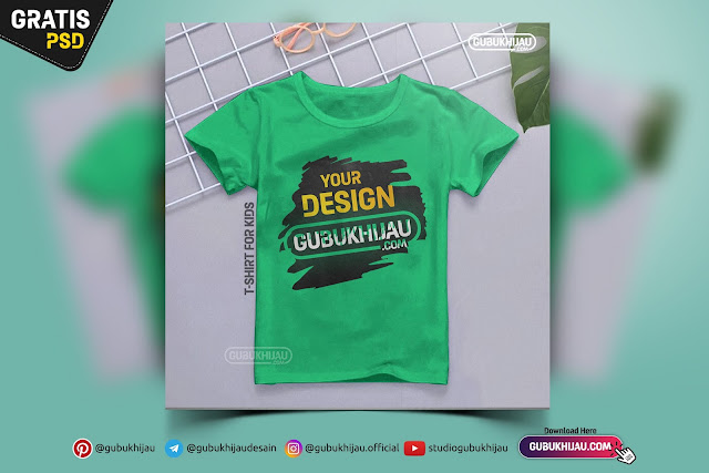 Download Free Mockup Kaos Anak Part 2 Gubukhijau Official Free Mockup Templates.