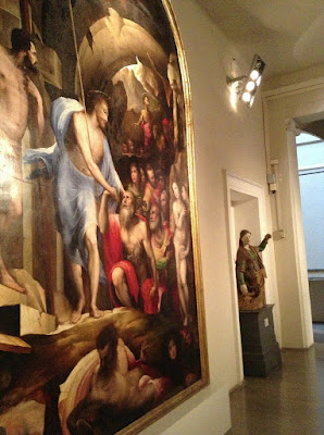 Pinacoteca di Siena: La discesa agli inferi del Beccafumi