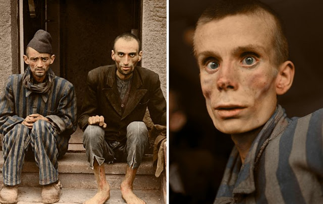 Цветные фото, которые показывают весь ужас Холокоста