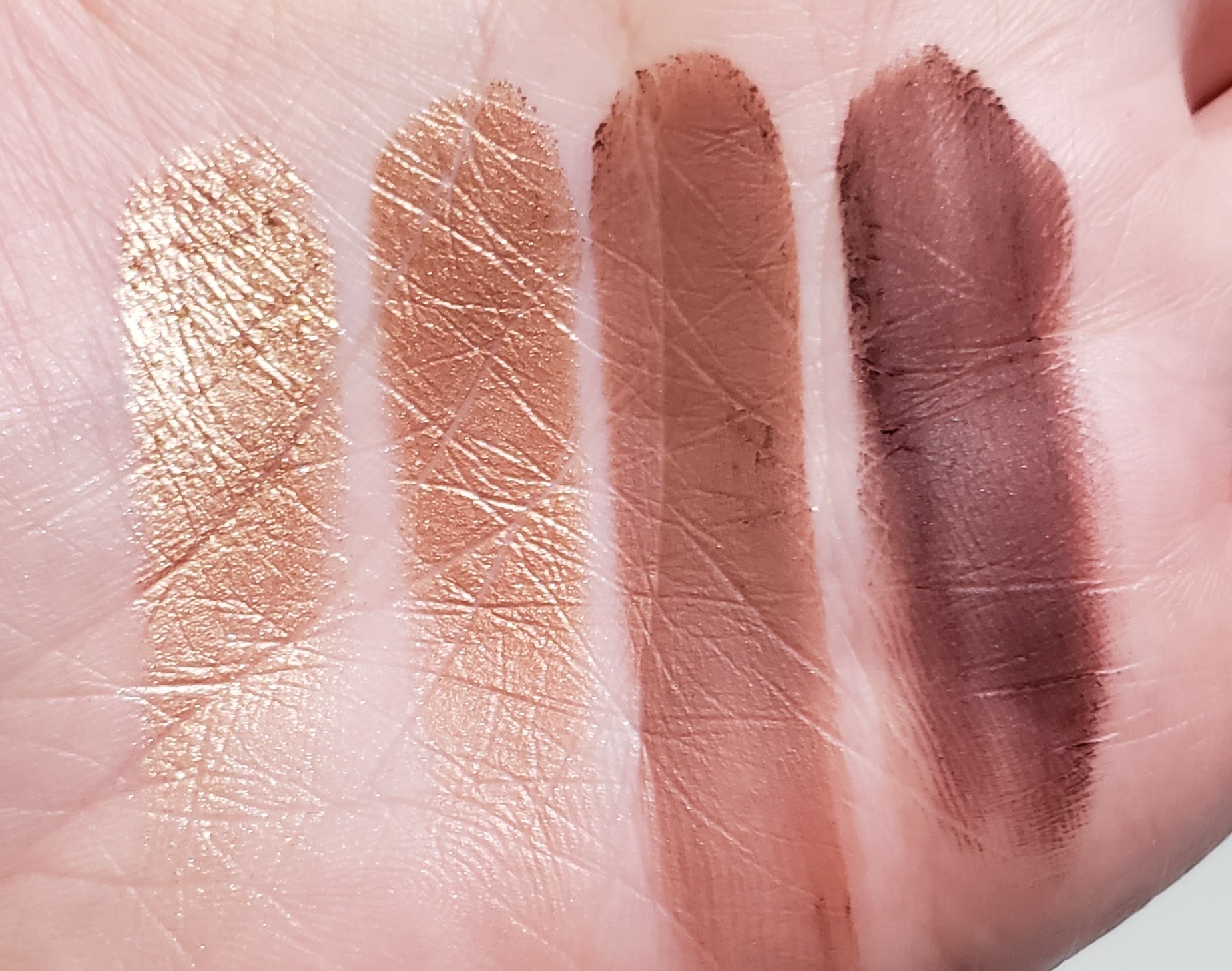 ColourPop Quads! Citrus Fizz, Cream Soda, Creamsicle, Mocktail, Sorbet