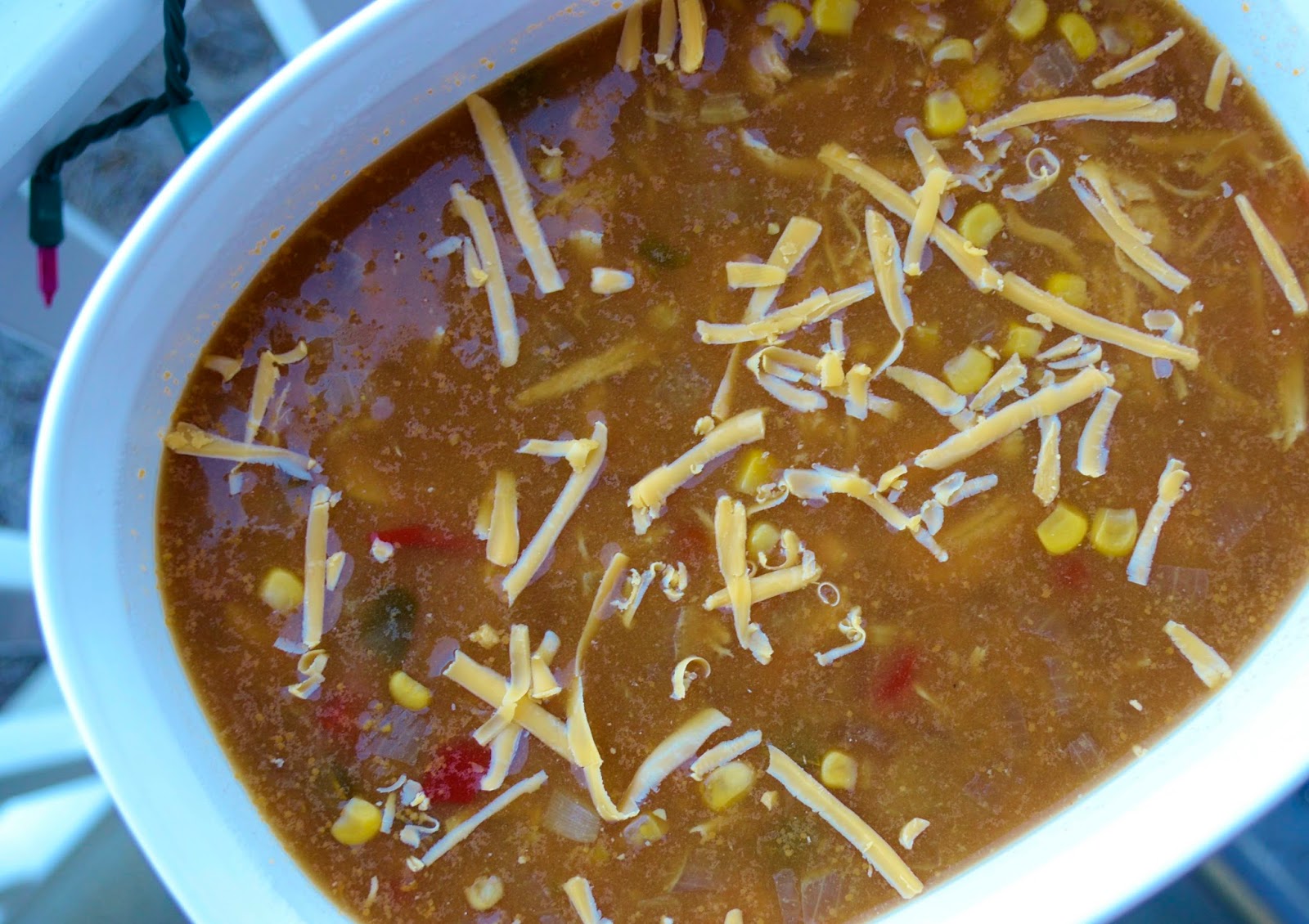 Sweet Morris BBQ Chicken Soup