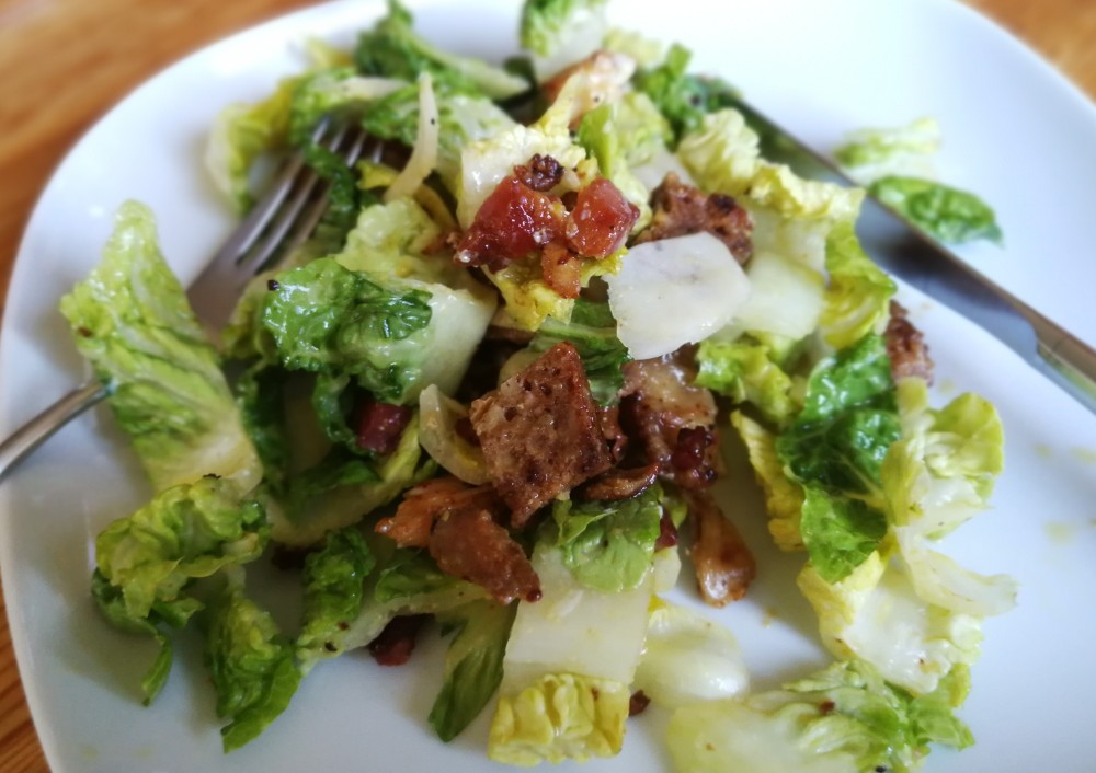 Barbaras Spielwiese: Caesar Salad mit Hähnchen