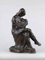 Charles_auffret_maternité_sculpture_bronze
