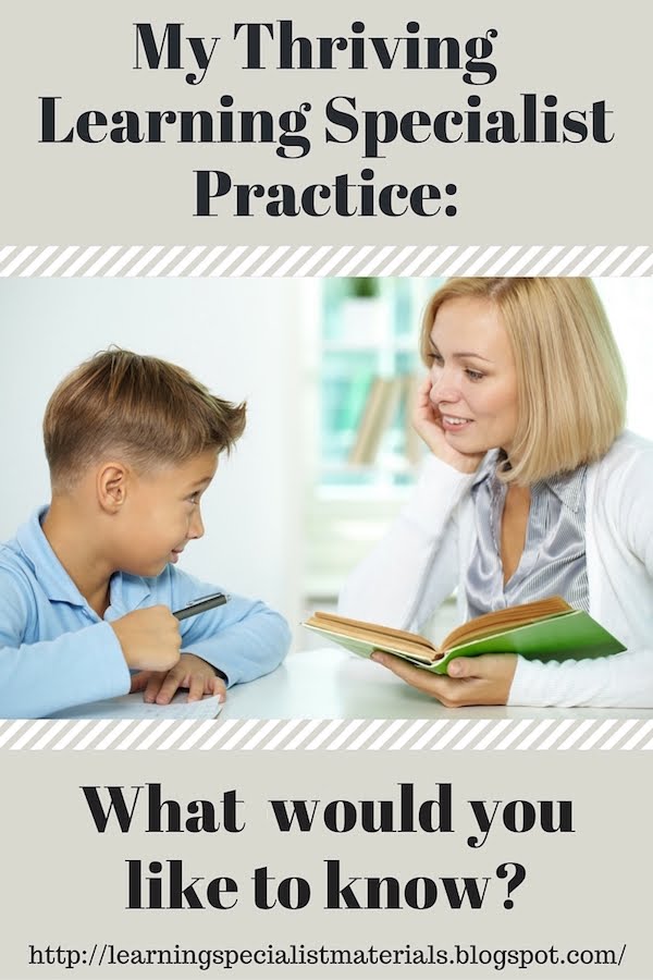 My Thriving Practice How Can I a Learning Specialist?