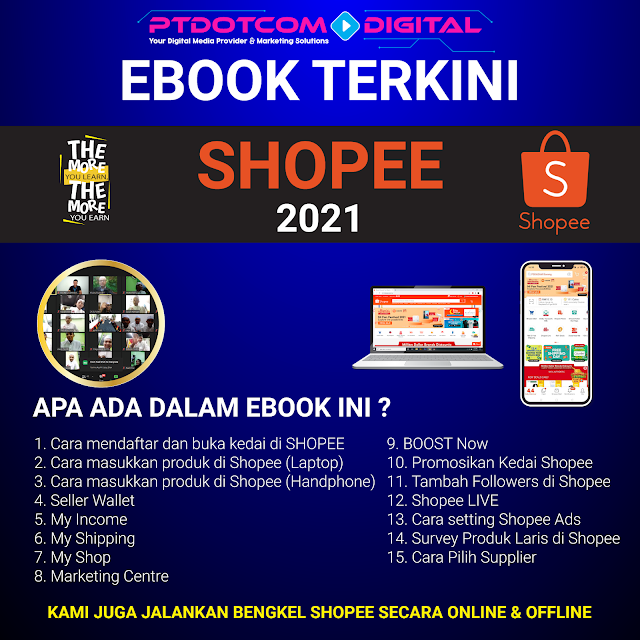 Kelas Shopee Online Belajar Berniaga Dengan Mudah.