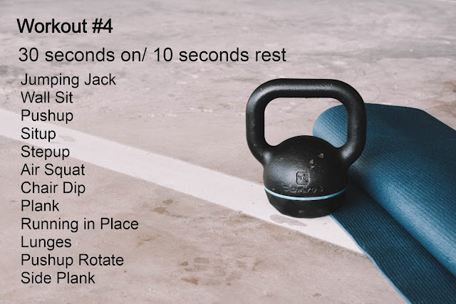 Quick At Home HIIT Workouts