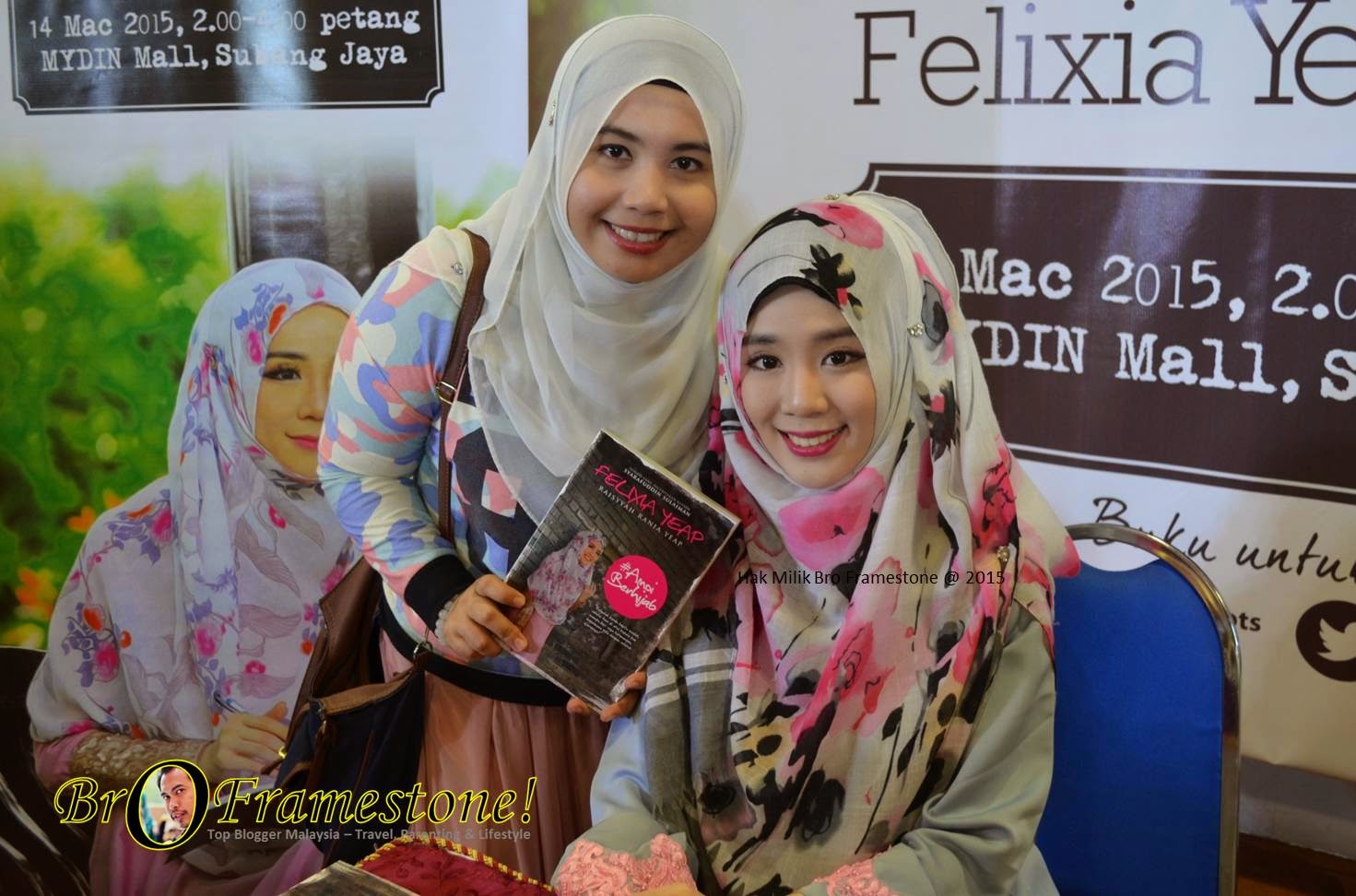 Majlis Meet & Greet Bersama Felixia Yeap (Rara) dan Pelancaran Buku #AmoiBerhijab