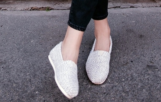 toms sweater knit slippers