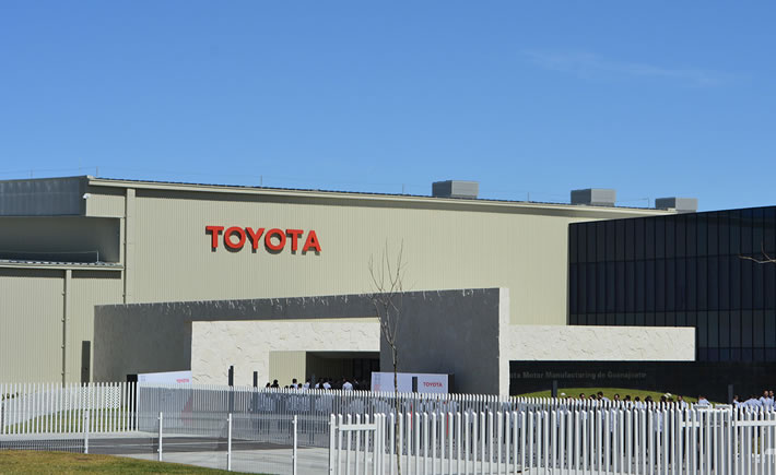 Sin dar más detalles, Toyota México, agregó que la compañía evalúa la situación diariamente y trabaja en acciones "de contramedida" para minimizar el impacto en su producción. (Foto: Cortesía)