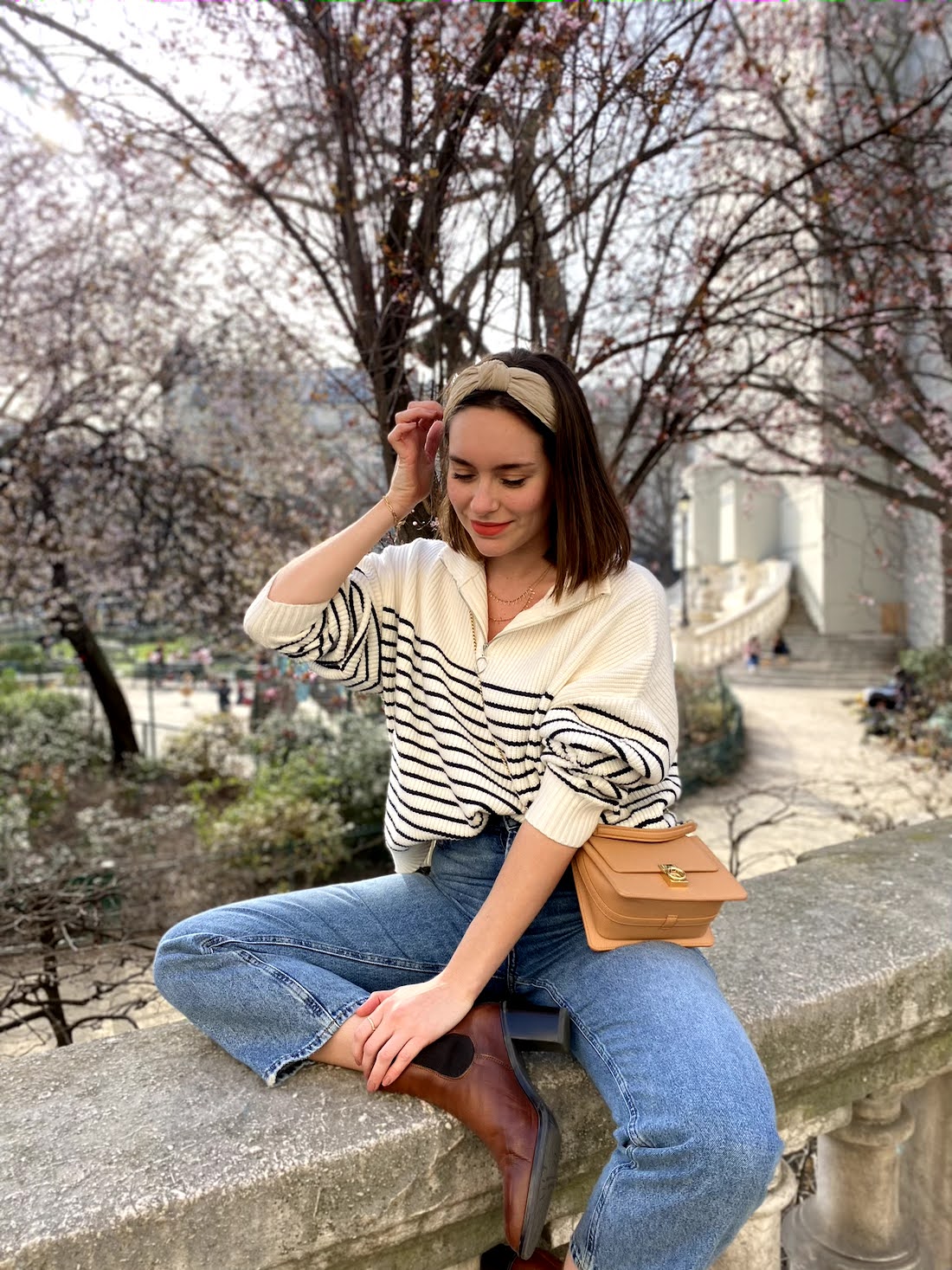 pull col camionneur femme