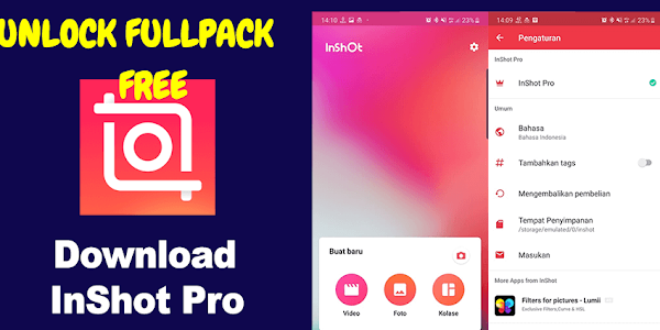 Download InShot Pro Mod Apk Full Filter Terbaru Gratis