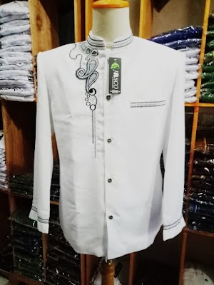 Jasko Putih Sederhana Motif Keris JT 09 Jasco Tasik